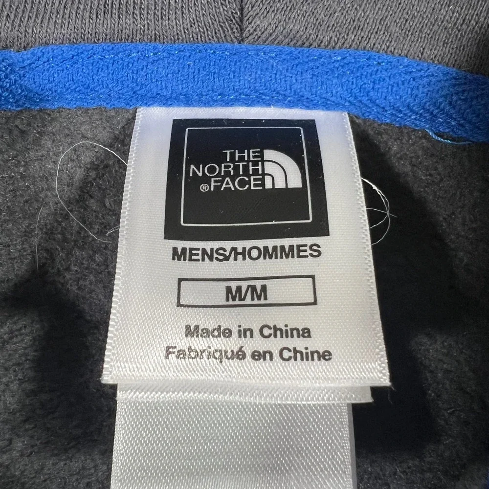 The North Face Full Zip Hoodie Mens Medium‎ Grey Blue LinkedIn Investigations